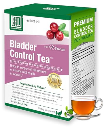 Bell Bladder Control Tea for Women™ - A Special Herbal Tea to Help Support Healthy Urinary Balance and Control - Kidney Tea