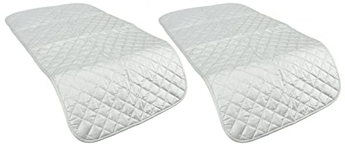 Fdit Manta de Planchar Resistente Al Calor Almohadilla de Planchar Plegable de Viaje Portátil Tabla de Planchar Lavadora Lavandería Máquina Seca Lavandería de Escritorio Alternativa de