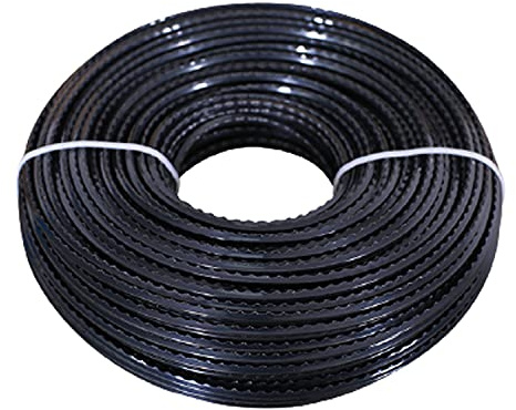Cordeles para cortabordes, Hilo de Corte dentado Resistente for desbrozadora de Alambre, Hilo Adecuado for desbrozadora de Alambre