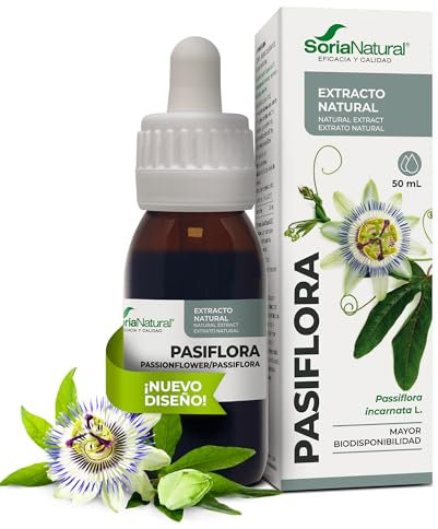 Soria Natural - Extracto Pasiflora S.XXI- Complemento alimenticio - Ayuda al descanso y la relajación - 50 ml