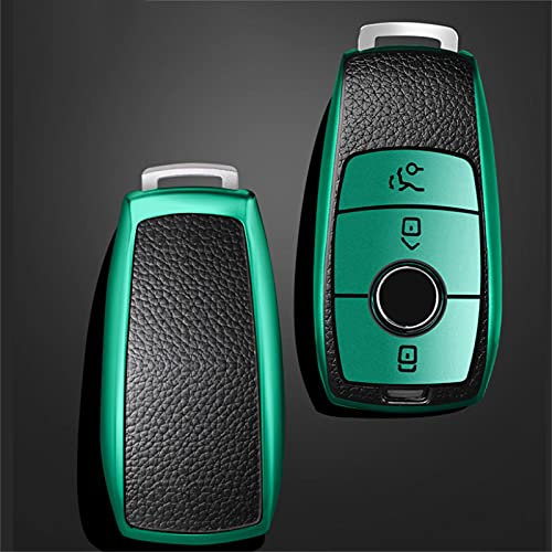 VIdisp Schlüsseletui, passend für Mercedes Benz ES Klasse E200 W213 W222 W260 W300 W320 CLA GLS W205 G63 GLC AMG Maybach