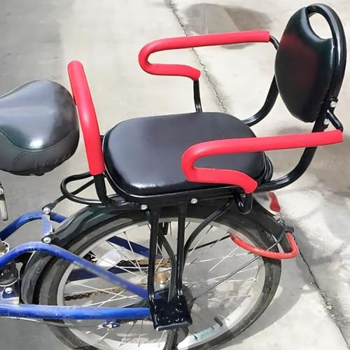 BEOTAY cykelbarnstolar för 2-8 år gamla,bakmonterad cykelbarnstol,Säkert-komfortabelt-handtag-stöd,barncykelsäte för vuxencykel,Lastkapacitet 40kg