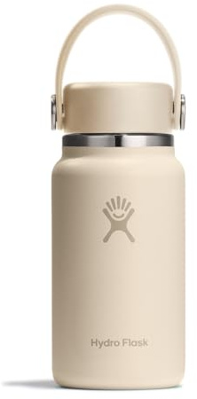 Hydro Flask – Micro Hydro 200 ml – Mini gourde isolée étanche – Garde les boissons froides et chaudes jusqu’à 7 h – Compacte et durable - Oat