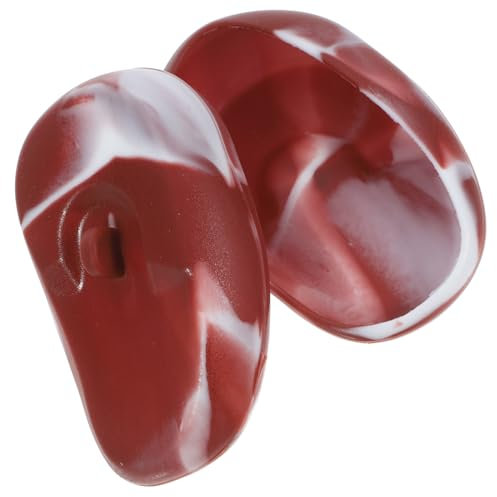 HAPINARY Hair Dyeing Ear Caps Silicone Heat Protection Ear Covers for Washing Hair Comfortable Fit Salon