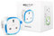 FIBARO Wall Plug UK USB/Z-Wave Plus Wireless Smart Socket with USB Charger, Type G, FGWPG-121, FGWPG-121 ZW5 UK + USB, White