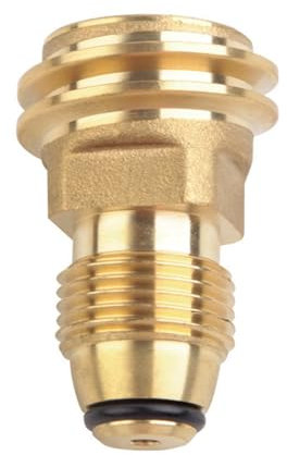 Swivel Propane Tank Refill Adapter Outdoor Grille Propane Filling Adapter Design for Leak Proof Swivel Grill