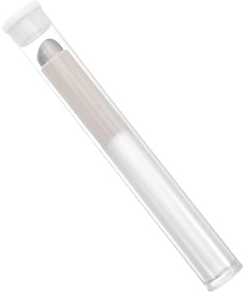 Healeved Applicatore Per Labbra Silicone Con Testa Rotonda Brush Per Makeup Labbra Strumento Professionale Per Rossetto Lucidalabbra e Design Elegante e Compatto Per Viaggi