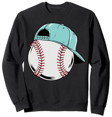 Baseball avec un pichet attrape-casquette Sweatshirt