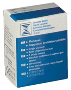 Bruno Farmaceutici Lancette Pungidito 33G, 25 Pezzi
