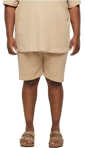 Urban Classics Herrshorts waffle sweat shorts unionbeige M, Unionbeige, M