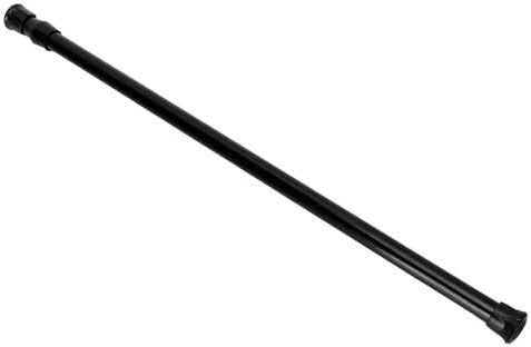 Kikumi Window Curtain Rail, Telescopic Spring Tensioner Rod for Kitchen, Bathroom, Wardrobe Utensils (55-90 1.3cm Diameter Thin Rod)