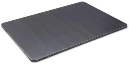 Fire World 40 x 30 cm acciaio da forno in 6 mm di spessore per pizza e pane – Acciaio per pizza per forno e barbecue – Pietra per pizza in acciaio di alta qualità