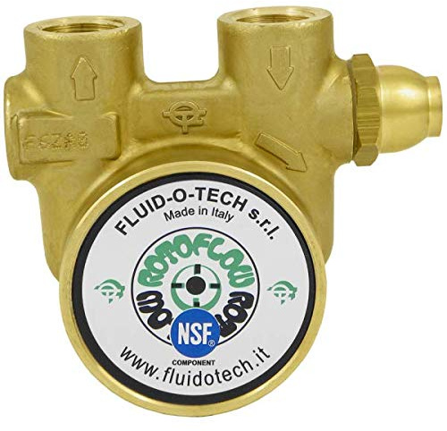FLUID-O-TECH Pompa a Palette 100lt/h - Bypass 3/8