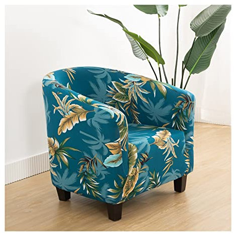 AQIGR Sesselschoner Sesselhusse Sesselbezug Sesselüberwürfe Sofabezug Jacquard Elastisch Stretch Husse Sofa Abdeckung für Cafe Raum Clubsessel Loungesessel Cocktailsessel (Color : #2)