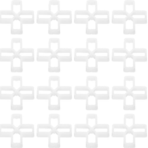 Artibetter 100pcs Tile Cross Card Tile Spacers Soft Leveling Shims Grout Spacer Clips
