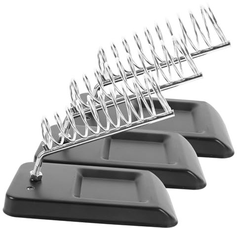 Healeved 3pcs Soldering Iron Stand Spring Holder Support Station Soldering Iron Holder Supply Helping Hands Tool