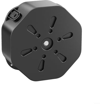 SMZhomeone Avvolgicavo per macchina fotografica da pesca per lenza da 30/50 m, custodia in ABS e acciaio inossidabile, custodia con supporto per schermo, organizer per attrezzatura per pescatori, nero