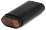 adorini Zigarrenetui für 2-3 Zigarren Holzeinlage
