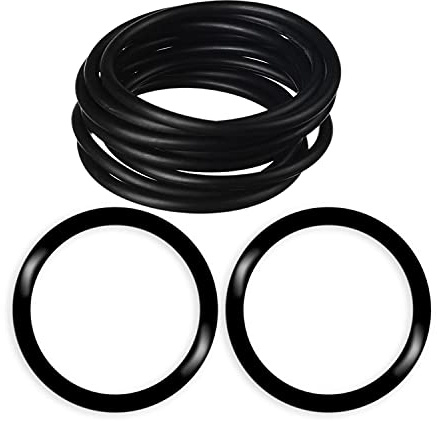 Othmro 10pcs Nitrile Rubber O-Rings, Seal Rubber Washers O Rings, 40mm OD 35mm ID 2.5mm Width, Metric Buna-N Sealing Gasket Rings