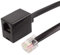 CABLEPELADO Verlängerungskabel für Telefon, RJ11, Telefonkabel, Modular 6P4C, Western-Kabel für Fax, Modem Router DSL, VDSL, ISDN, Internet