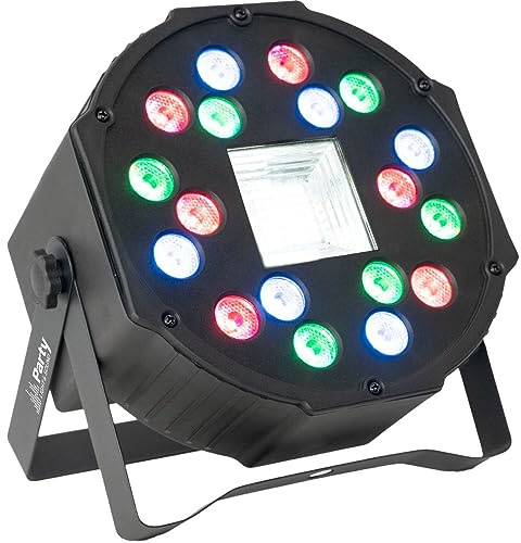 PARTY-PAR-STROBE DMX LED PAR Scheinwerfer mit Stroboskop DMX Musiksteuerung