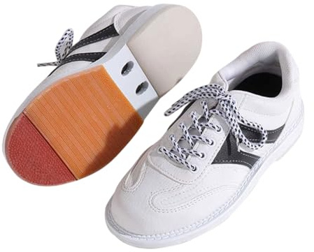 Fooceoute Sneaker da Bocce,Scarpe da Bowling da Uomo Allenamento,Bowlers Calzature,Bowling Scarpe Gioventù,vestibilità Comoda,Antiscivolo,per Feste Aziendali E Qualsiasi Evento Divertente