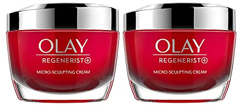 Olay Regenerist Plus Micro Sculpting Cream, 1.7 Ounce (Pack of 2)