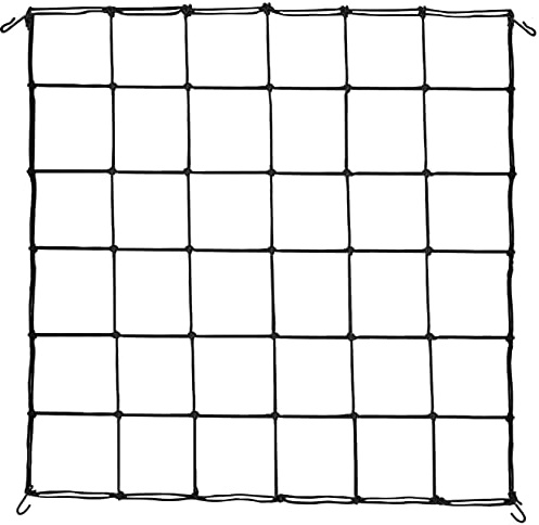 70cm x 70cm Plant Support Scrog Net for Grow Tent Universal HEAVY DUTY Elasticated Cord STRECTHY NET Indoor Plant Hydroponic Grow Room Elastic Mesh Garden Trellis Netting Fits All Brands