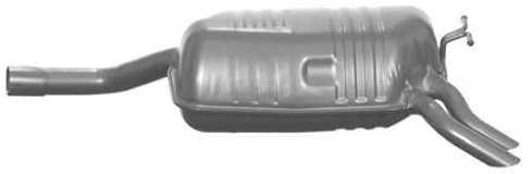 IZAWIT 07.404 Rear Silencer 1360 mm 13.83 kg