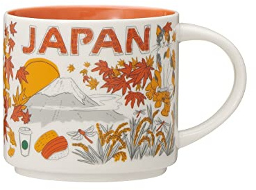 Tasse à café Starbucks JAPAN Been There Series Across the Globe Collection Tasse à café 414 ml