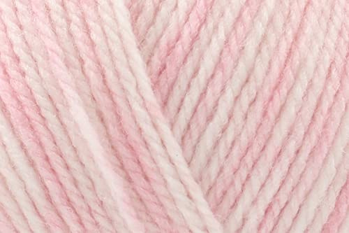 King Cole Little Treasures DK Crochet Yarn, Anti-Pilling Poly Acrylic Mix Baby Double Knitting Wool for Jackets, Cardigans, Jumpers - 100g Ball - 4786 - Pearl - Single (1 Ball)
