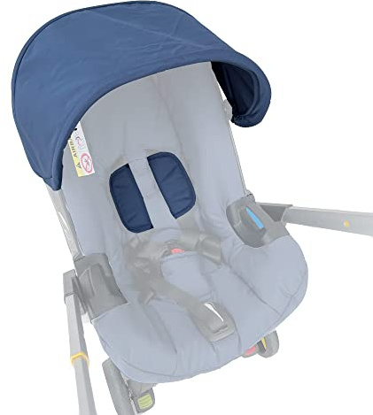 Brogtorl Baby Stroller Canopy Canopy Fabric Sun Shade Compatible with Doona Car Seat and Pushchair (Blue)