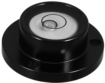 Homoyoyo Niveau à Bulle Circulaire Outil De Niveau à Bulle De Poche Instrument De Mesure Rond Pour Divers Scénarios De Travail