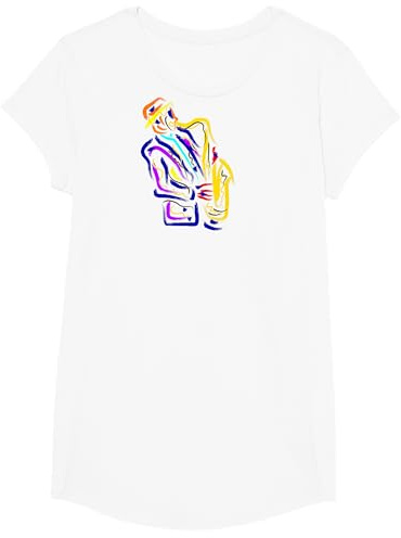 Saxophon T-Shirt - Geschenk für Saxophonisten Shirts T-Shirt