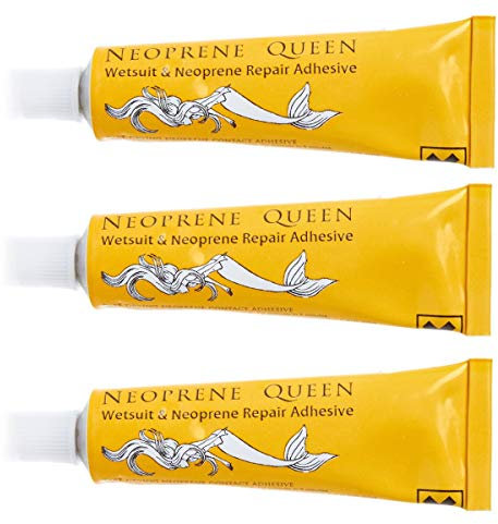 Stormsure Neopren-Kleber, 3x5g, Synthetischer Kautschuk, Paste, Schwarz, Wasserfest, Neopren-Reparaturkleber