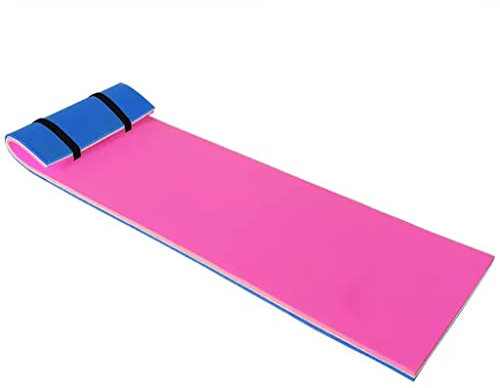 Schwimmmatte 216 x 60 cm schwimmendes Pad auf dem Wasser, geeignet for Wassersport/Sonnenbaden/Picknicks for Einzelpersonen, Entspannung und Unterhaltung