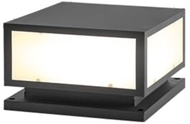 Luz de Poste Exterior Farola Exterior Jardin Pilar De Luz Exterior De Aluminio Pantalla De PC Poste De Luz Columna De Luz Camino De Jardín Paisaje Luz De Calle Lámpara De Patio Lámpara de Exterior Lám