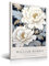 HesenDot Blue Floral Framed Wall Art,William Morris 30X40CM Canvas Poster Print,Vintage Flowers Painting Wall Decor for Bedroom Living Room Home Study Office Decoration,Set of 1