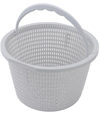 Hapivida Panier de Skimmer de Piscine, Panier de Rechange 05280r0200 pour Filtre de Piscine de 20 Cm de Large avec Poignée
