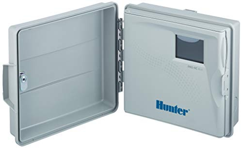 Hunter PHC601 styrenhet, 6 stationer bevattningsdator, vit, 23,00 x 25,00 x 10,0 cm