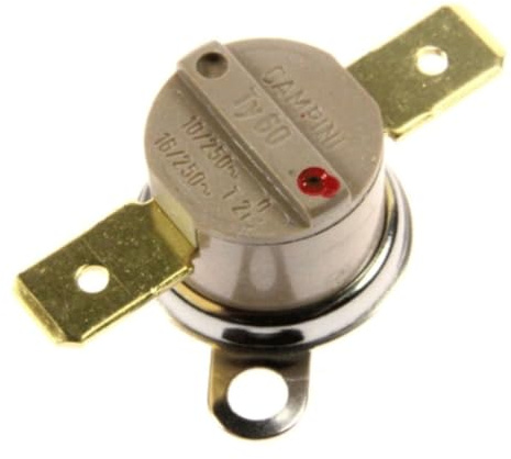 Thermostat de sécurité 140°C d'origine Four, cuisinière 818731476, 818730566 SMEG Four, cuisinière 818731476, 818730566 SMEG