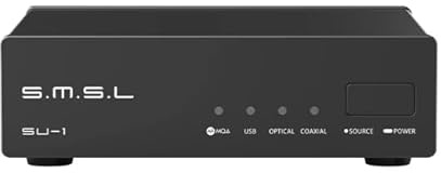 S.M.S.L SU-1 MQA MQA-CD Audio Decoder AK4493S XU316 768kHz/32Bit DSD512 Hi-Res DAC