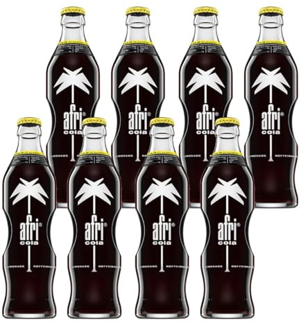 Afri Cola Limonade 25mg Koffein 8 Flaschen je 0,33l inkl. Mehrwegpfand