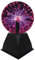 Bola de Plasma Mágica, 5 Pulgadas Lámpara de Esfera Sensible al Tacto y al Sonido, Bola Luminosa Luz Roja Bola para Decoración Creativa y Regalos para Niños