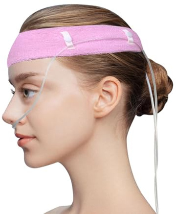 Sexyppl Comfort Oxygen Nasal Cannula Headband for Women, Ear Protectors for Oxygen Tubing, Pink, 1 Count