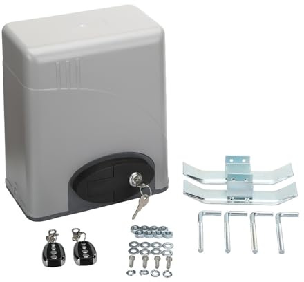 Apriporta automatico, Apricancello elettrico automatico scorrevole 240V for un peso della porta di 600 kg compatibile con l'apricancello GSM (apricancello GSM opzionale)(220V with gsm)