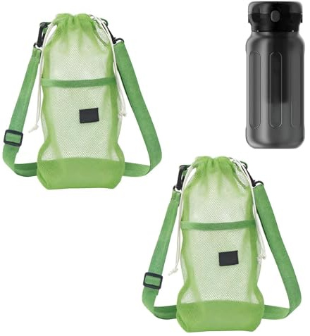 Water Bottle Carrier Bag | All-Weather Moisture-Wicking - Water Bottle Carry Bag with Strap,for Travel Commuting Camping School Girls Students Teens Adults