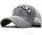 CheChury Distressed Basecap Unisex Retro Baseball Kappe Einstellbare Freizeit Mütze Baseballmütze Hip Hop Outdoor Hut für Männer und Frauen