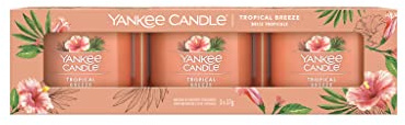 Yankee Candle Tropical Breeze votivljus fylld (3 stycken)