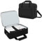 Custodia per proiettore, borsa per proiettore con accessori borse, spallacci regolabili, borsa per il trasporto portatile compatibile con Epson BenQ ViewSonic e mini proiettori (nero)
